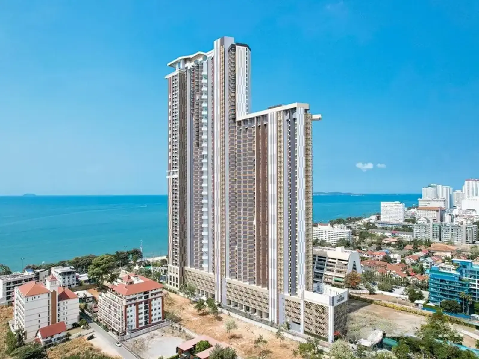 Condo 1 chambre front de mer à vendre ou à louer — Jomtien, Pattaya