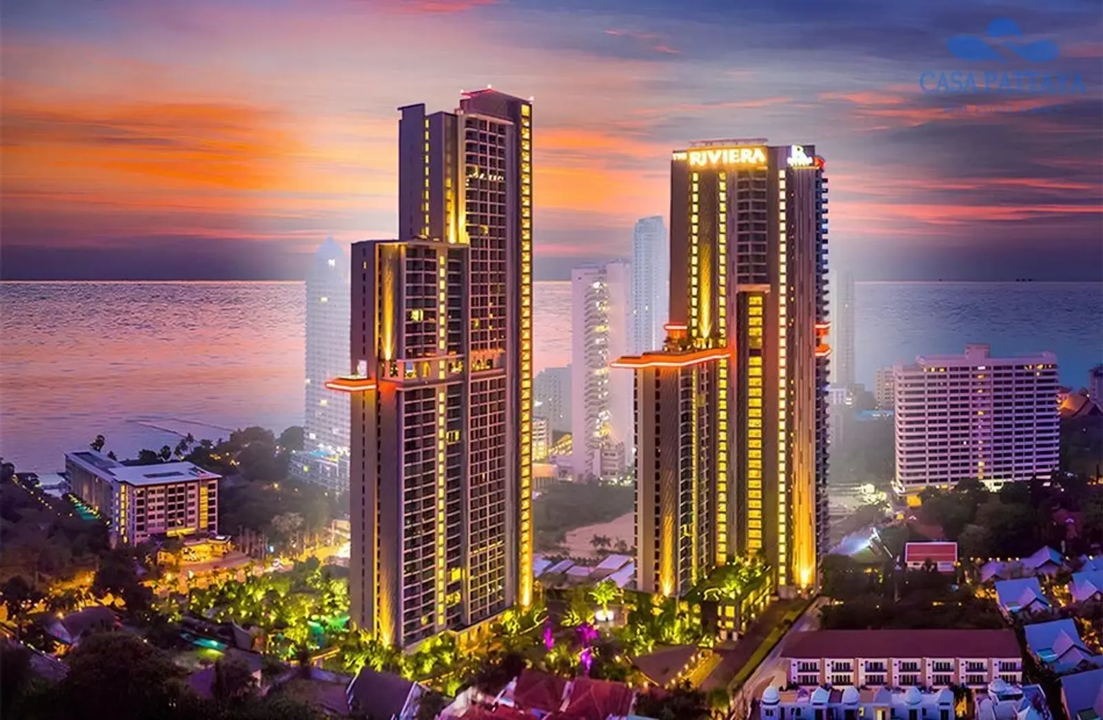 Condo 1 chambre vue mer à louer — North Pattaya, Pattaya
