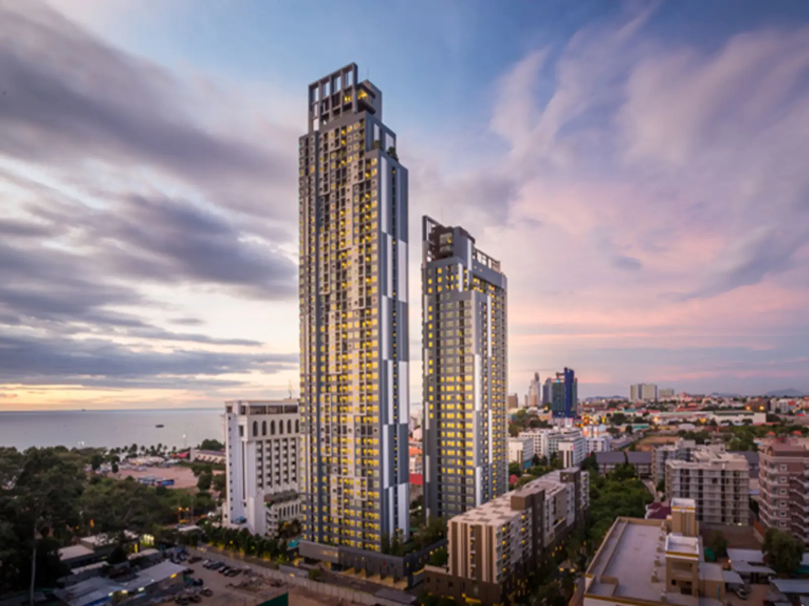 Condo 1 chambre vue mer à vendre — Central Pattaya, Pattaya