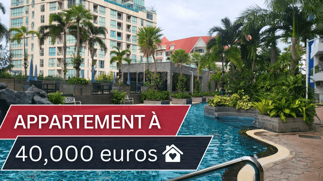 Appartement à seulement 40,000 euros à Pattaya !